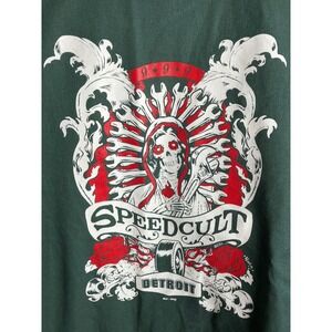 Speedcult Detroit Work Jacket Deadstock 70's Workwear Patched Rare Artwork Large